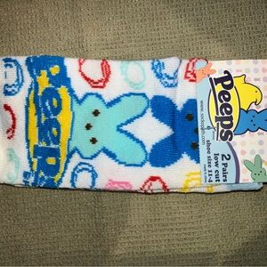 Peeps Colorful Socks